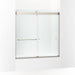 KOHLER K-CA33782-10L Stoneridge 61-7/16" H frameless sliding bath door with 3/8" -thick Crystal Clear glass