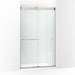 KOHLER K-CA33783-10L Stoneridge 80-5/16" H frameless sliding shower door with 3/8" -thick Crystal Clear glass