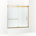 KOHLER K-CA33786-10L Stoneridge 61-7/16" H frameless sliding bath door with 3/8" -thick Crystal Clear glass