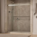 KOHLER K-CA33789-10L Stoneridge 66"-72" W x 80-1/4" H Bypass Shower Door with 3/8"-thick Crystal Clear Glass, Anodized Brushe