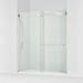 KOHLER K-CA33789-10L Stoneridge 66"-72" W x 80-1/4" H Bypass Shower Door with 3/8"-thick Crystal Clear Glass, Bright Polished