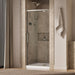 KOHLER K-CA37593-8L Statement 76" H pivot shower door with 5/16"-thick glass, anodized brushed nickel - view 2