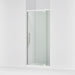 KOHLER K-CA37593-8L Statement 76" H pivot shower door with 5/16"-thick glass, bright polished silver