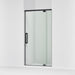 KOHLER K-CA37594-8L Statement 76" H pivot shower door with 5/16"-thick glass, matte black