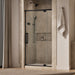 KOHLER K-CA37594-8L Statement 76" H pivot shower door with 5/16"-thick glass, matte black - view 2