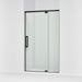 KOHLER K-CA37595-8L Statement 76" H pivot shower door with 5/16"-thick glass, matte black