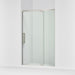 KOHLER K-CA37596-8L Statement 76" H pivot shower door with 5/16"-thick glass, anodized brushed nickel