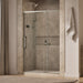 KOHLER K-CA37596-8L Statement 76" H pivot shower door with 5/16"-thick glass, anodized brushed nickel - view 2