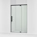 KOHLER K-CA37596-8L Statement 76" H pivot shower door with 5/16"-thick glass, matte black