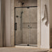 KOHLER K-CA37596-8L Statement 76" H pivot shower door with 5/16"-thick glass, matte black - view 2