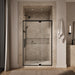 KOHLER K-CA37596-8L Statement 76" H pivot shower door with 5/16"-thick glass, matte black - view 3