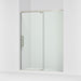 KOHLER K-CA37597-8L Statement 76" H pivot shower door with 5/16"-thick glass, anodized brushed nickel