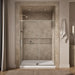 KOHLER K-CA37597-8L Statement 76" H pivot shower door with 5/16"-thick glass, anodized brushed nickel - view 3