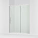 KOHLER K-CA37597-8L Statement 76" H pivot shower door with 5/16"-thick glass, bright polished silver