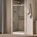 KOHLER K-CA37598-8L Statement 76" H pivot shower door with 5/16"-thick glass, bright polished silver - view 2