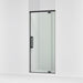 KOHLER K-CA37598-8L Statement 76" H pivot shower door with 5/16"-thick glass, matte black