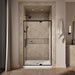KOHLER K-CA37599-8L Statement 76" H pivot shower door with 5/16"-thick glass, matte black - view 3
