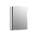KOHLER K-CB-CLC2026FS CL Series 20" W x 26" H aluminum single-door medicine cabinet with mirrored door, beveled edges,...