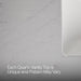 KOHLER K-CM33566-BD1 Lodern 36" wall-hung bathroom vanity cabinet with sink and quartz top, linen white - view 5