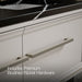 KOHLER K-CM33567-BD23 Lodern 60" Wall-hung Bathroom Vanity Cabinet with Sinks and Quartz Top, Linen White - Detail image of a