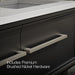 KOHLER K-CM33567-BD23 Lodern 60" Wall-hung Bathroom Vanity Cabinet with Sinks and Quartz Top, Slate Grey - Detail image of a 