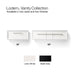 KOHLER K-CM33567-BD1 Lodern 60" wall-hung bathroom vanity cabinet with sinks and quartz top, linen white - view 2