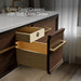 KOHLER K-CM33567-BD1 Lodern 60" wall-hung bathroom vanity cabinet with sinks and quartz top, slate grey - view 4