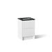 KOHLER K-CM39265-BD1 Statement 24" Bathroom Vanity Set with Sink and Quartz Top, White - 3/4 view of product