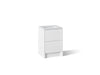 KOHLER K-CM39265-BD1 Statement 24" Bathroom Vanity Set with Sink and Quartz Top, White - 3/4 view of product