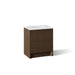 KOHLER K-CM39266-BD1 Statement 30" Bathroom Vanity Set with Sink and Quartz Top, Draper Oak - 3/4 view of product