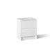 KOHLER K-CM39266-BD1 Statement 30" Bathroom Vanity Set with Sink and Quartz Top, White - 3/4 view of product