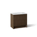 KOHLER K-CM39267-BD1 Statement 36" Bathroom Vanity Set with Sink and Quartz Top, Draper Oak - 3/4 view of product