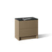 KOHLER K-CM39267-BD1 Statement 36" Bathroom Vanity Set with Sink and Quartz Top, Pale Oak - 3/4 view of product