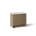 KOHLER K-CM39267-BD1 Statement 36" Bathroom Vanity Set with Sink and Quartz Top, Pale Oak - 3/4 view of product