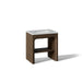 KOHLER K-CM39271-BD1 Statement 30" Console-style Bathroom Vanity Set with Sink and Quartz Top, Draper Oak - 3/4 view of produ