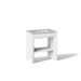 KOHLER K-CM39271-BD1 Statement 30" Console-style Bathroom Vanity Set with Sink and Quartz Top, White - 3/4 view of product