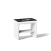 KOHLER K-CM39272-BD1 Statement 36" Console-style Bathroom Vanity Set with Sink and Quartz Top, White - 3/4 view of product