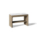 KOHLER K-CM39273-BD1 Statement 48" Console-style Bathroom Vanity Set with Sink and Quartz Top, Pale Oak - 3/4 view of product