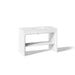 KOHLER K-CM39273-BD1 Statement 48" Console-style Bathroom Vanity Set with Sink and Quartz Top, White - 3/4 view of product