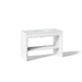 KOHLER K-CM39273-BD1 Statement 48" Console-style Bathroom Vanity Set with Sink and Quartz Top, White - 3/4 view of product