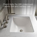 KOHLER K-CM99537-BD1 Poplin 60" bathroom vanity cabinet with sinks and quartz top, linen white - view 4