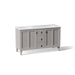 KOHLER K-CM99537-BD1 Poplin 60" bathroom vanity cabinet with sinks and quartz top, mohair grey