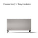 KOHLER K-CM99537-BD1 Poplin 60" bathroom vanity cabinet with sinks and quartz top, mohair grey - view 3