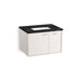KOHLER K-CM99541-BD13 Jute 30" Wall-hung Bathroom Vanity Cabinet with Sink and Quartz Top, Linen White - 3/4 view of product