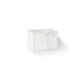 KOHLER K-CM99541-BD1 Jute 31" wall-hung bathroom vanity cabinet with sink and quartz top, linen white