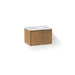 KOHLER K-CM99541-BD1 Jute 31" wall-hung bathroom vanity cabinet with sink and quartz top, walnut flax