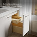KOHLER K-CM99543-BD1 Jute 36" wall-hung bathroom vanity cabinet with sink and quartz top, linen white - view 5