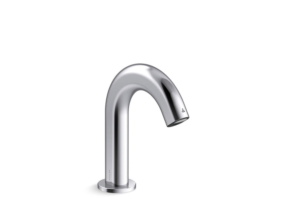 KOHLER K-P103BB76-SBNA Oblo Touchless single-hole lavatory faucet with Kinesis sensor technology, AC-powered, less drain,...