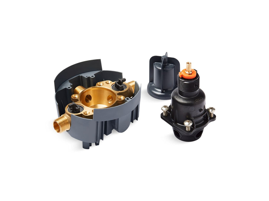 KOHLER K-P8304-KS Rite-Temp Valve body and pressure-balancing cartridge kit with service stops, project pack, not applicable