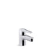 KOHLER K-P97282-4 July(TM) single-handle commercial bathroom sink faucet without drain, polished chrome